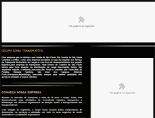 Tablet Screenshot of gruposomatransportes.com.br